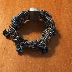 Silver and Genuine stone bracelet Sale 3 for $20